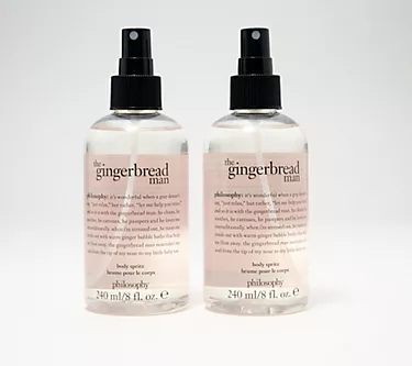 philosophy a spritz of holiday body spritz 8oz duo