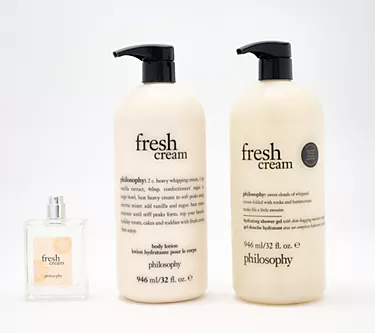 philosophy gracefully cleanse, hydrate & scent 3pc collection