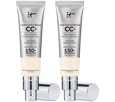 IT Cosmetics CC+ Cream SPF 50 Foundation Duo