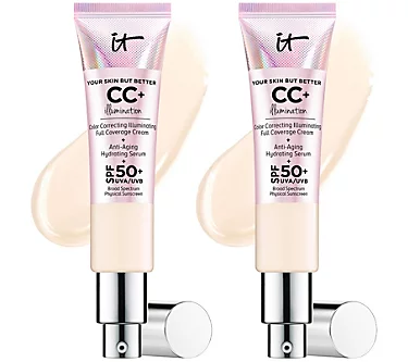 IT Cosmetics CC+ Cream Illumination Foundation Duo