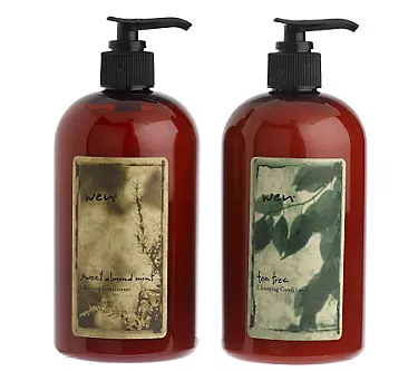 WEN by Chaz Dean Sweet Almond Mint & Tea Tree Duo
