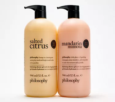 philosophy supersize 32oz tropical summer shower gel duo