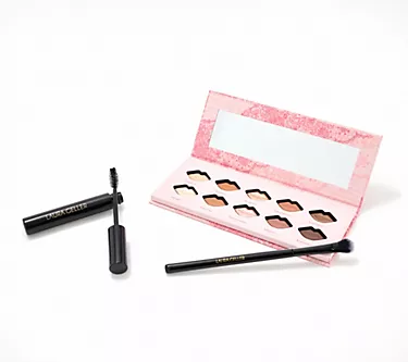 Laura Geller 10-Well Eyeshadow Palette with Mascara & Brush