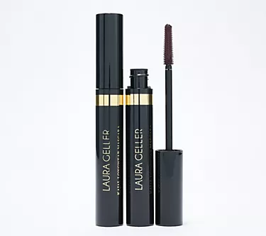 Laura Geller Kajal Volumizing Black & Brown Mascara Duo