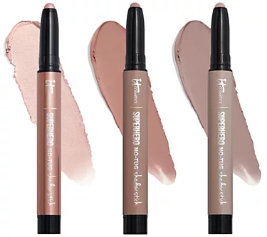 IT Cosmetics Superhero NoTug Waterproof Shadow Sticks Trio Collection