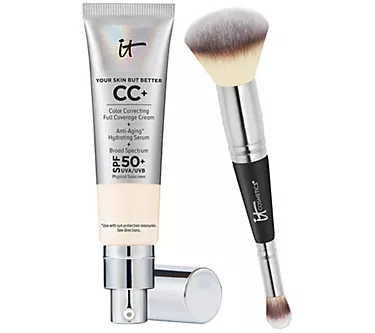 IT Cosmetics CC+ Cream SPF 50 Foundation with Brush