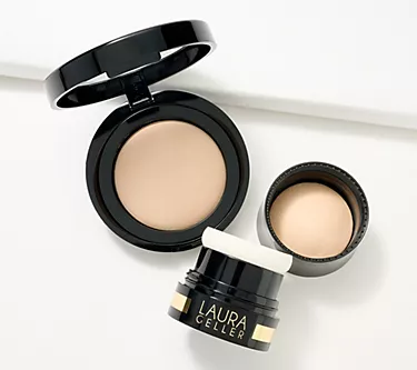 Laura Geller Baked to Go Blurring and Setting Powder Set