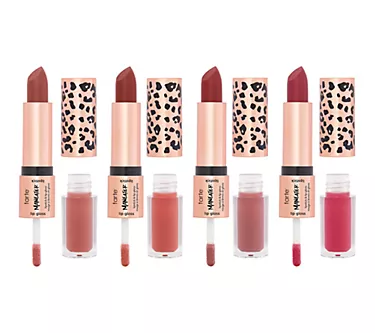 tarte maneater lipstick & plumping lip gloss quad