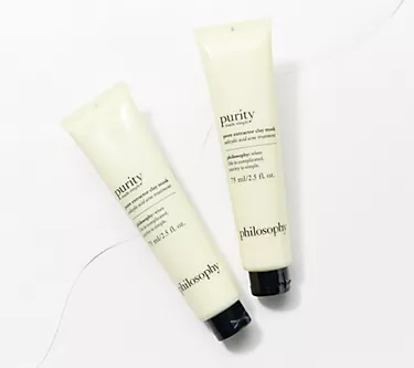 philosophy pore extractor clay mask 2.5oz duo