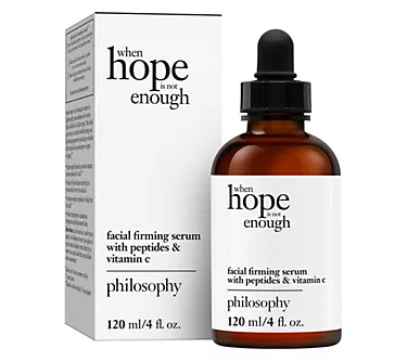 philosophy 4 oz. when hope is not enough facialfirming serum