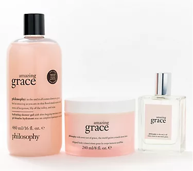 philosophy all about grace 3piece fragrance layering set