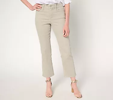 NYDJ Ellison Petite Straight Leg Ankle Jean with Cool Embrace