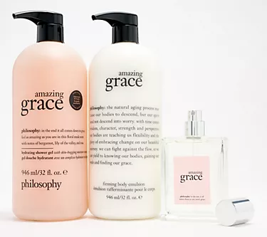 philosophy amazing grace supersize 3pc layering sets