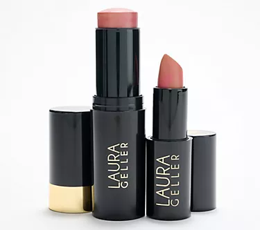 Laura Geller Italian Marble Blush & Lipstick Duo