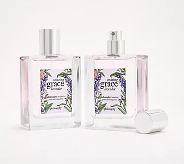philosophy supersize amazing grace twist 4oz EDT duo