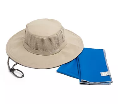 MISSION Cooling UPF50 Unisex Bucket Hat & MAX Cooling Towel