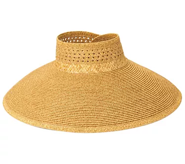 San Diego Hat Co. Everyday Full-Coverage Roll-Up Visor