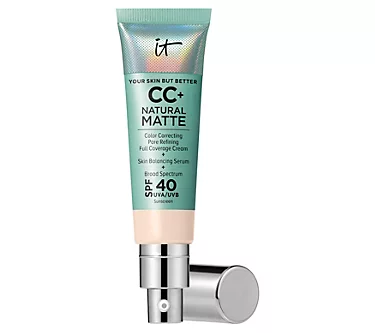 IT Cosmetics CC+ Natural Matte Full-Coverage Fondation SPF40