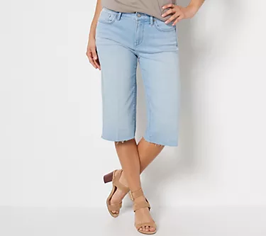 NYDJ Kristie '80s Bermuda Shorts- Hollander