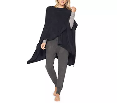 Barefoot Dreams CozyChic Lite Heathered Weekend Wrap
