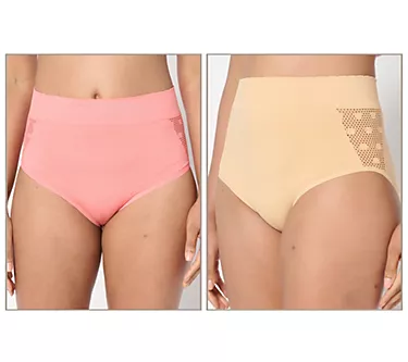 Anybody Intimates Seamless Open Stitch Comfort Panties 2 Pack