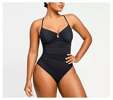 Shapellx Smart Sculpt U-Ring Cut Out Shaping Swimsuit