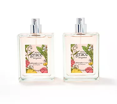 philosophy supersize grace bergamot spray fragrance edt 4oz duo